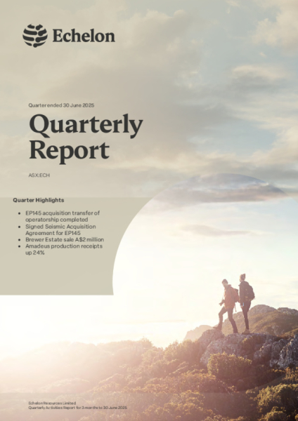 Quarterly Activities Jun 2025 