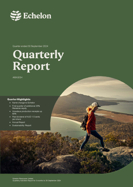 ECH Quarterly Report September 2024